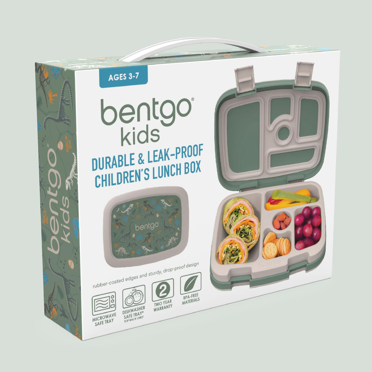 Bentgo Kids Prints PFAS- and BPA-free materials for safe eating.