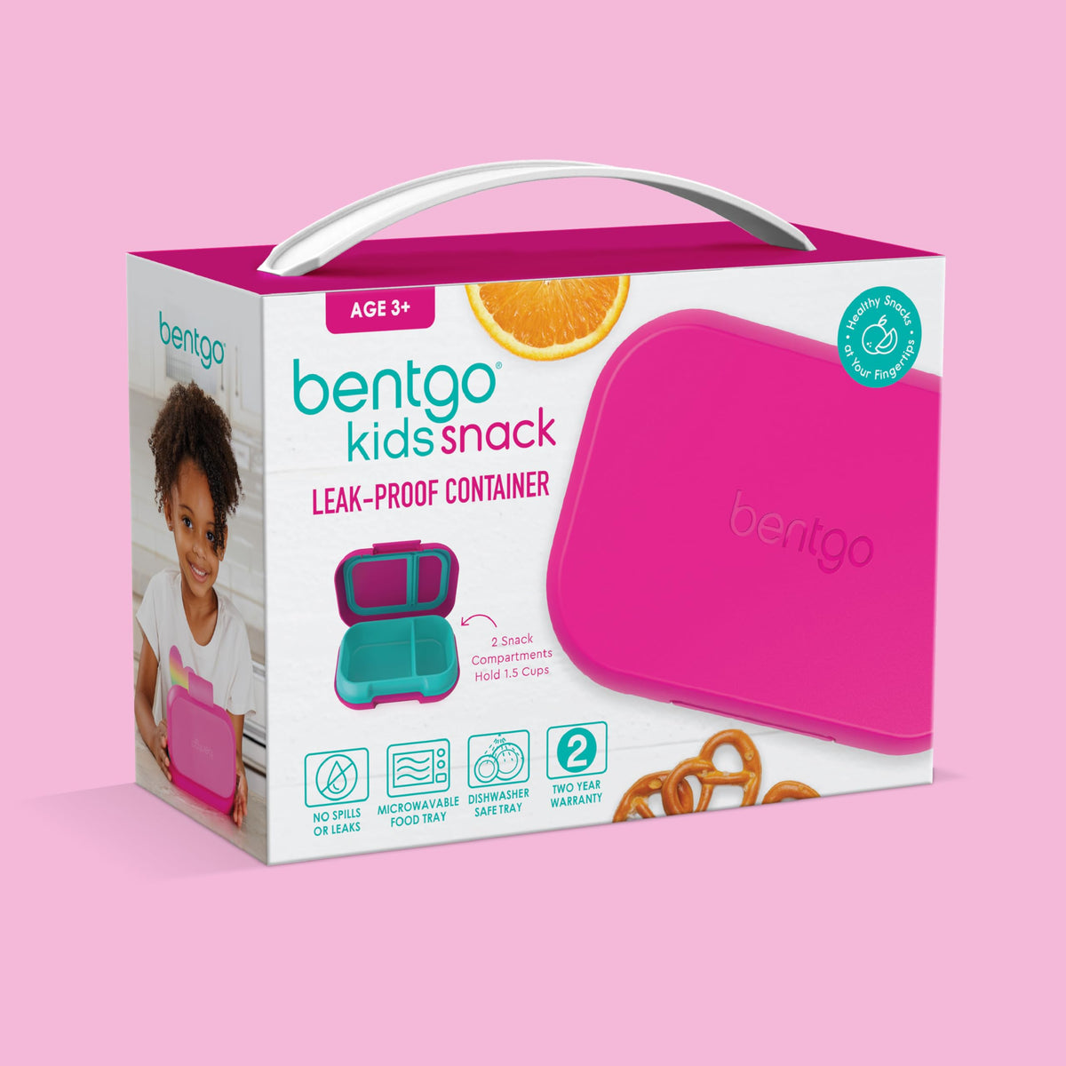 Bentgo Kids Snack BPA-free material for safe daily use