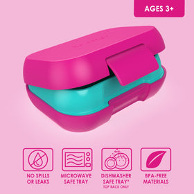Bentgo Kids Snack dishwasher-safe design simplifies cleanup after meals