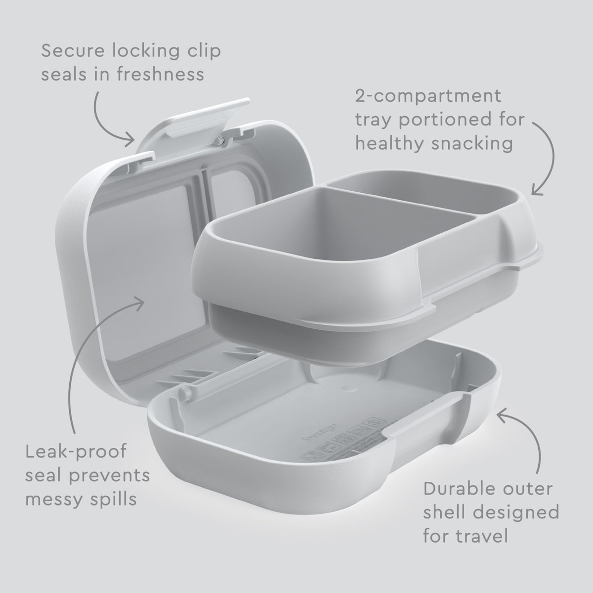 Bentgo Kids Snack microwave-safe option for reheating small portions.