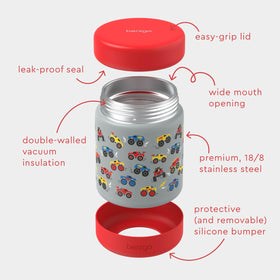 Bentgo Kids dishwasher-safe icon indicates easy cleanup after meals.
