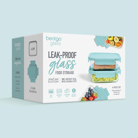 Bentgo leak-proof glass set helps maintain flavor with stain and odor resistance.