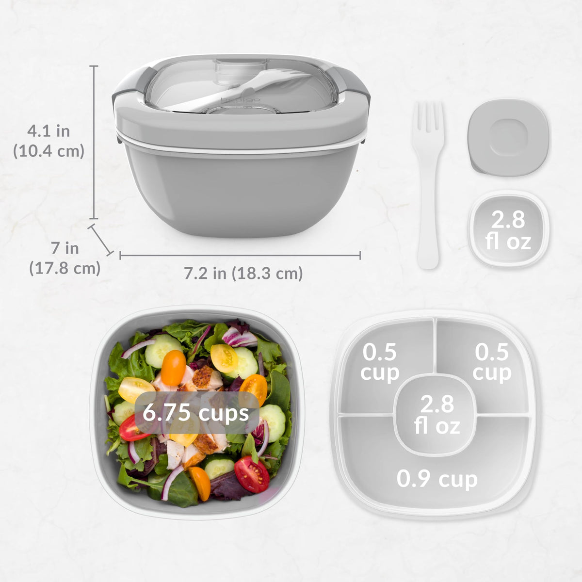 Bentgo microwave-safe bowl lets you reheat meals easily at work