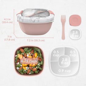 Bentgo microwave-safe bowl for quick reheating of meals.