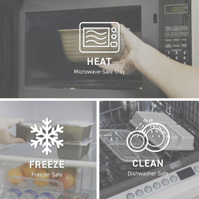 Microwave-safe Bentgo containers for quick reheats