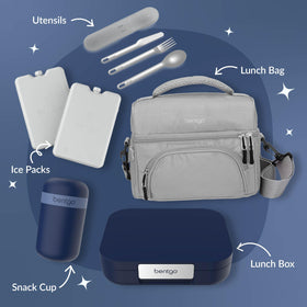 Dishwasher-safe tray of Bentgo Modern simplifies post-meal cleanup.