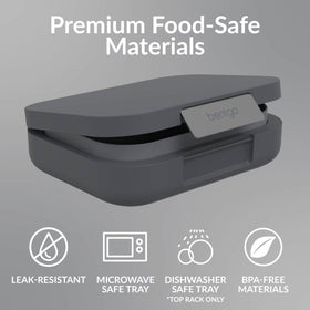 Bentgo Modern removable divider adds extra compartments for portion control.