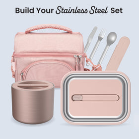 Bentgo premium 18/8 stainless steel resists odors and is BPA-free