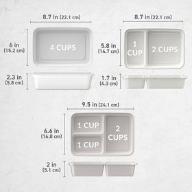 Bentgo Prep BPA-free material supports reusable meal prep.