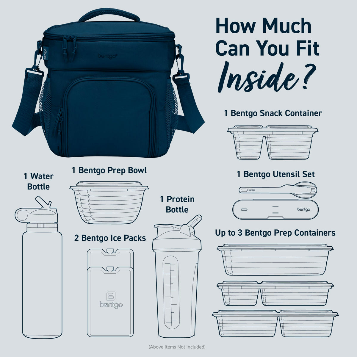 Bentgo Prep Deluxe insulated lunch bag water resistant fabric for durable daily use