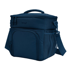 Bentgo Prep Deluxe insulated lunch bag open compartments keeps meals organized on the go