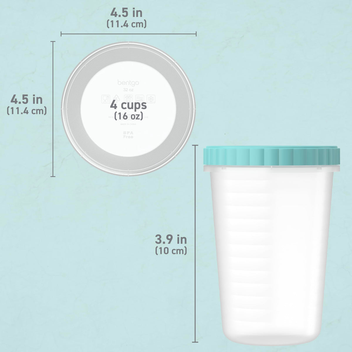 Bentgo Prep dishwasher-safe design makes cleanup easy after meals.