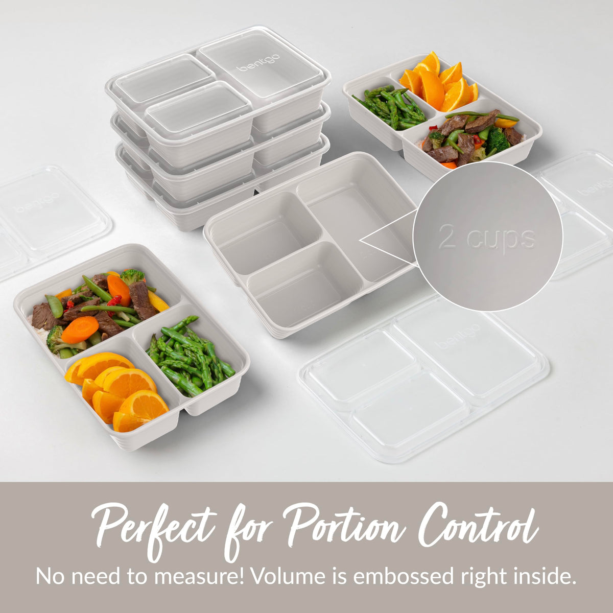 Bentgo Prep top-shelf dishwasher-safe trays simplify post-meal cleanup.