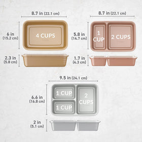 Bentgo Prep top-shelf dishwasher-safe containers for simple cleanup