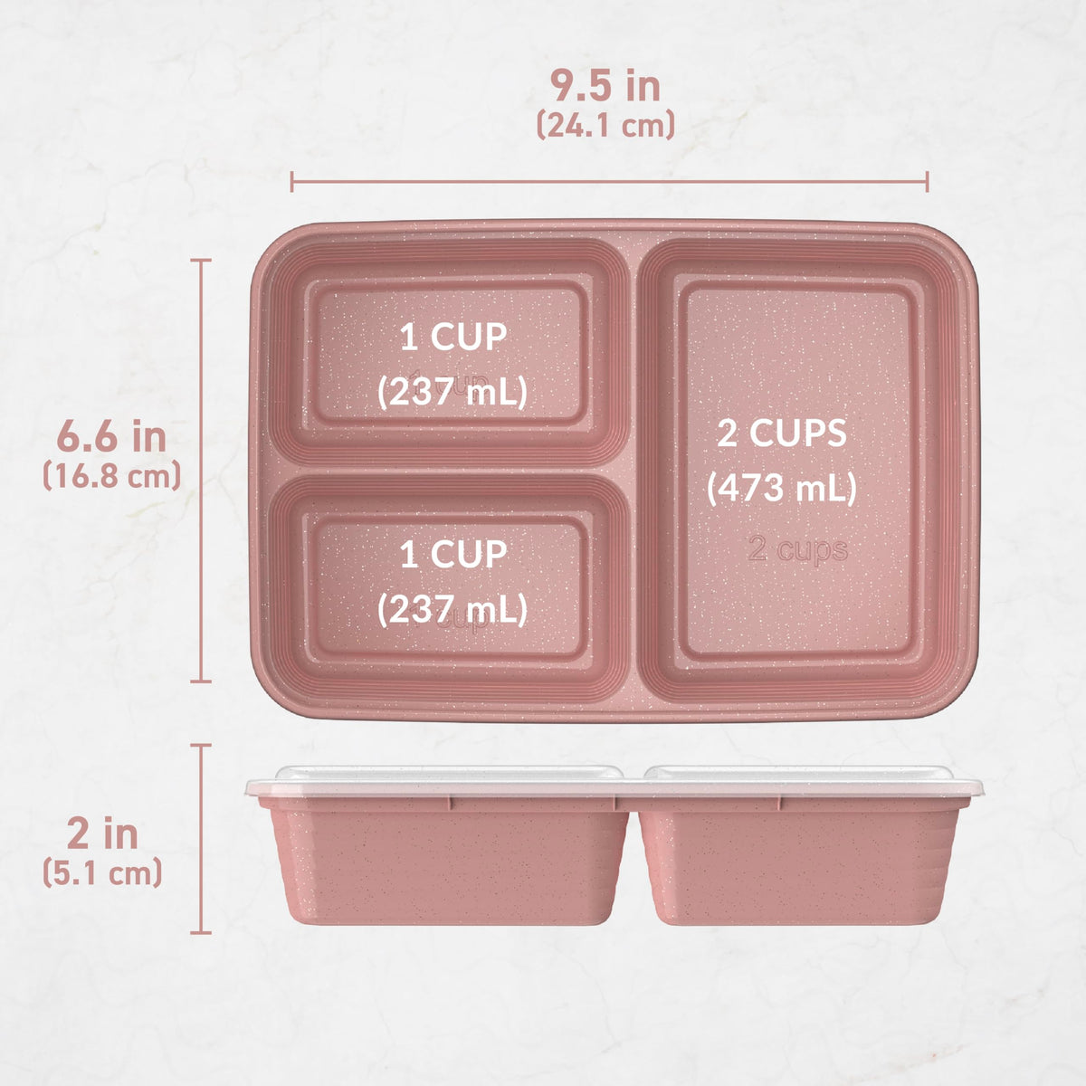 Bentgo Prep Dishwasher-Safe Trays simplify cleanup after busy days.