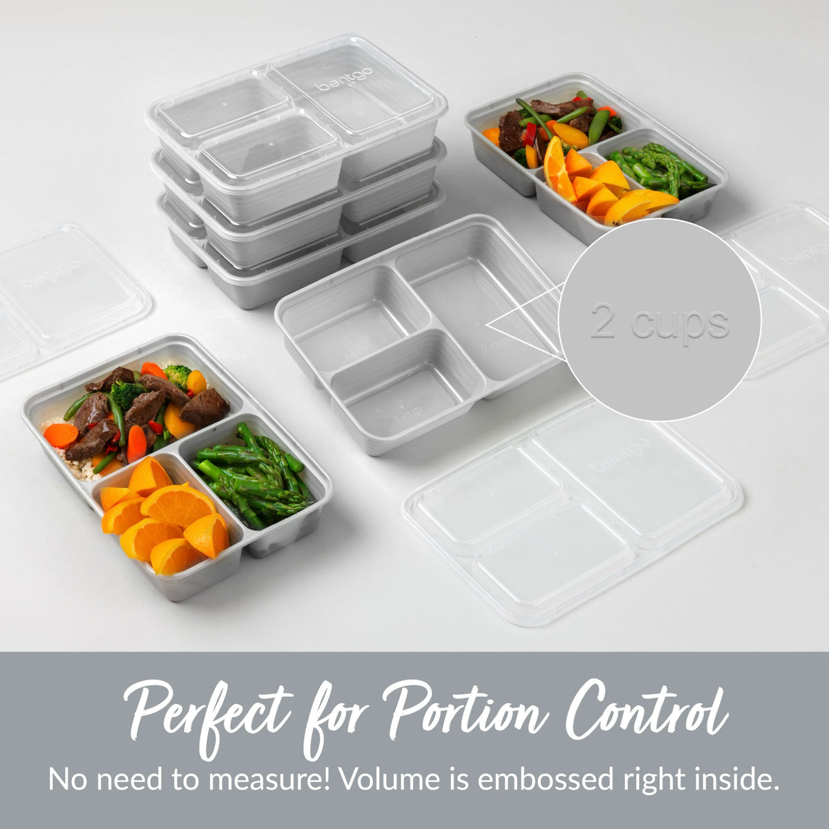 Bentgo Prep freezer-safe design preserves leftovers for later meals.