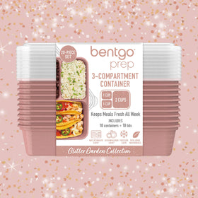 Bentgo Prep Complete 20-Piece Set supports meals on the go.