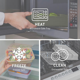 Bentgo Prep microwave-safe container for quick reheating.