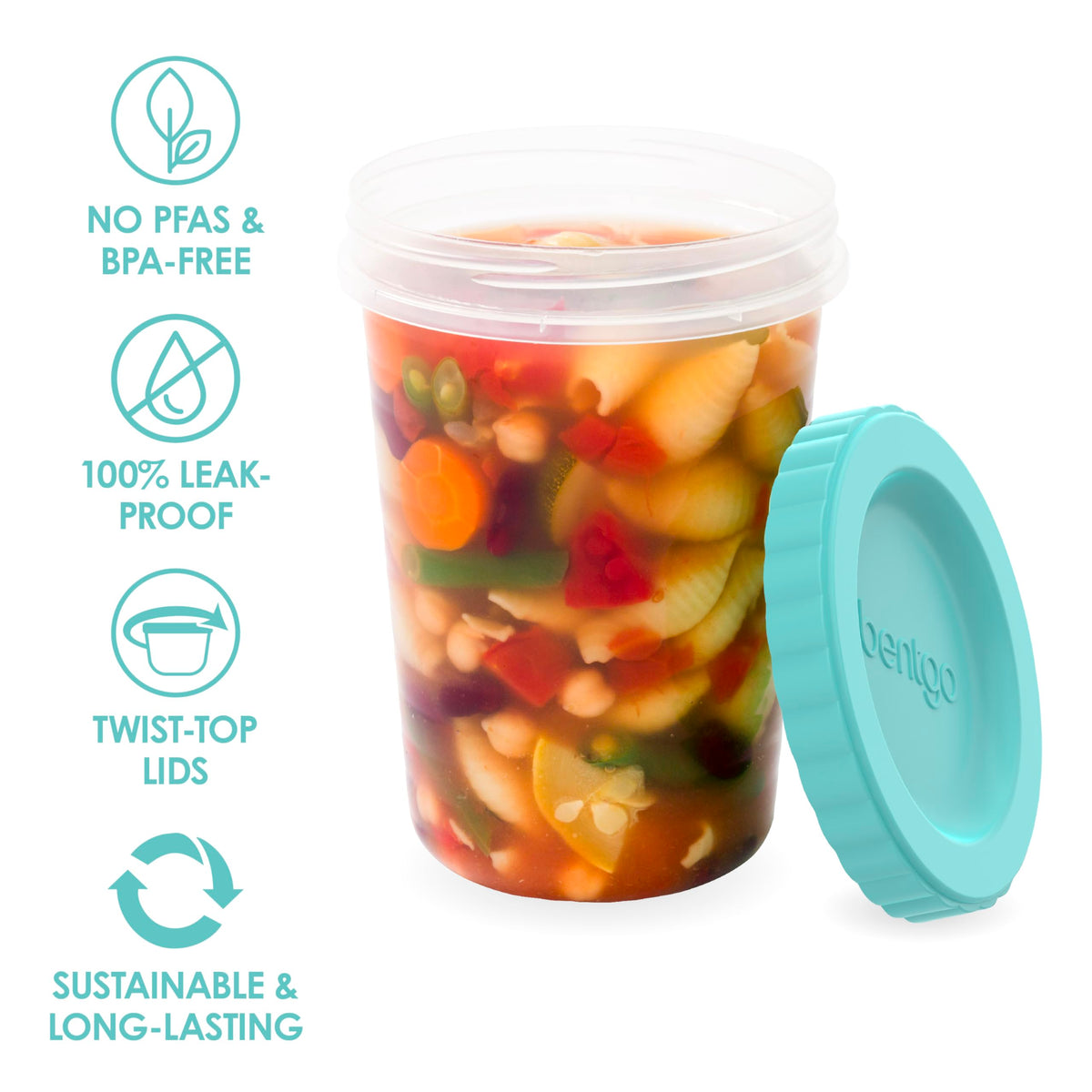 Bentgo Prep microwave-safe container for quick reheating of meals.