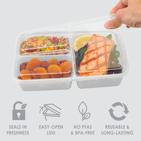 Bentgo Prep PFAS-free and BPA-free materials support durable, reusable storage.