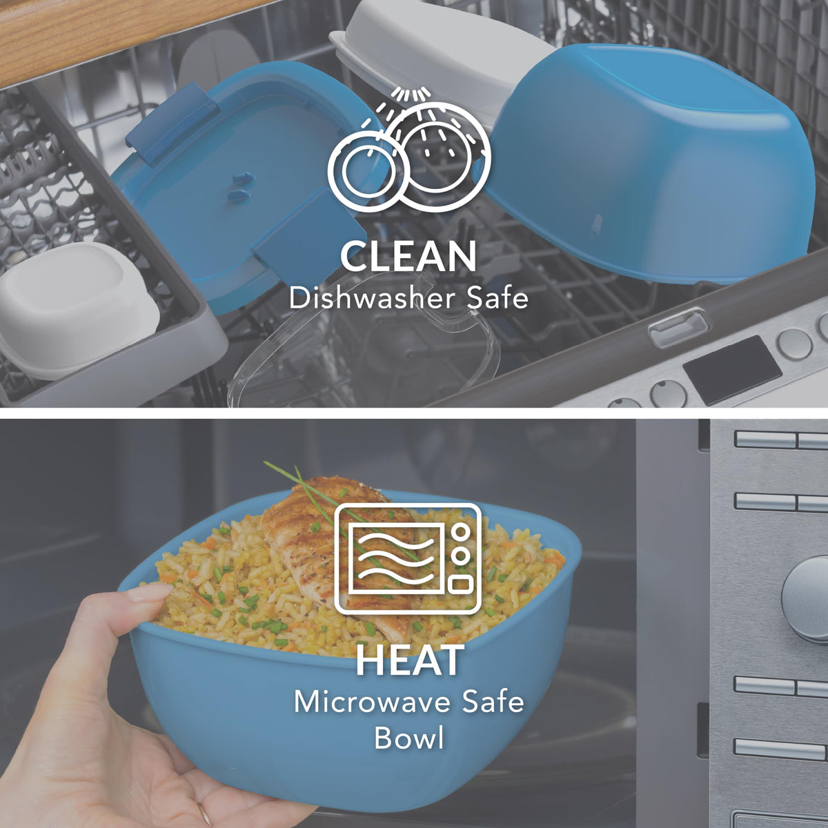 Bentgo removable bento tray for customizable meal layouts