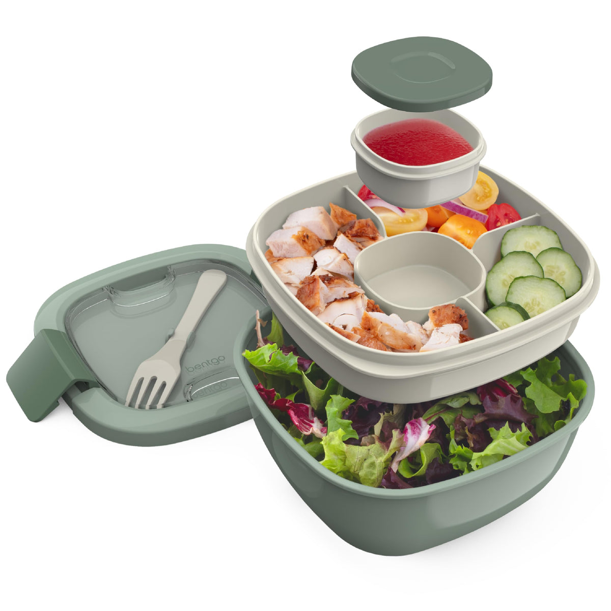 Bentgo 54 oz salad container bowl for easy meal prep and freshness