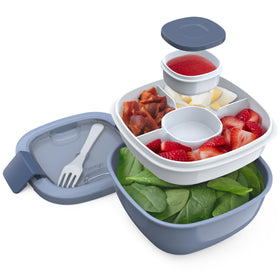 Bentgo salad container with 54oz bowl, ideal for meal prep on busy days.