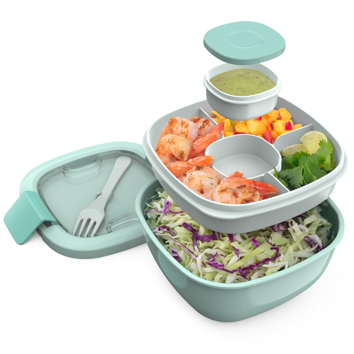 Bentgo 54oz salad container showing large-capacity bowl for meals on the go