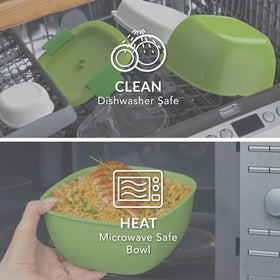 Bentgo airtight lid seals freshness and crispness