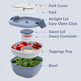 Bentgo dishwasher-safe components for easy cleanup after meals.