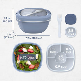 Bentgo microwave-safe bowl for quick reheating of meals.