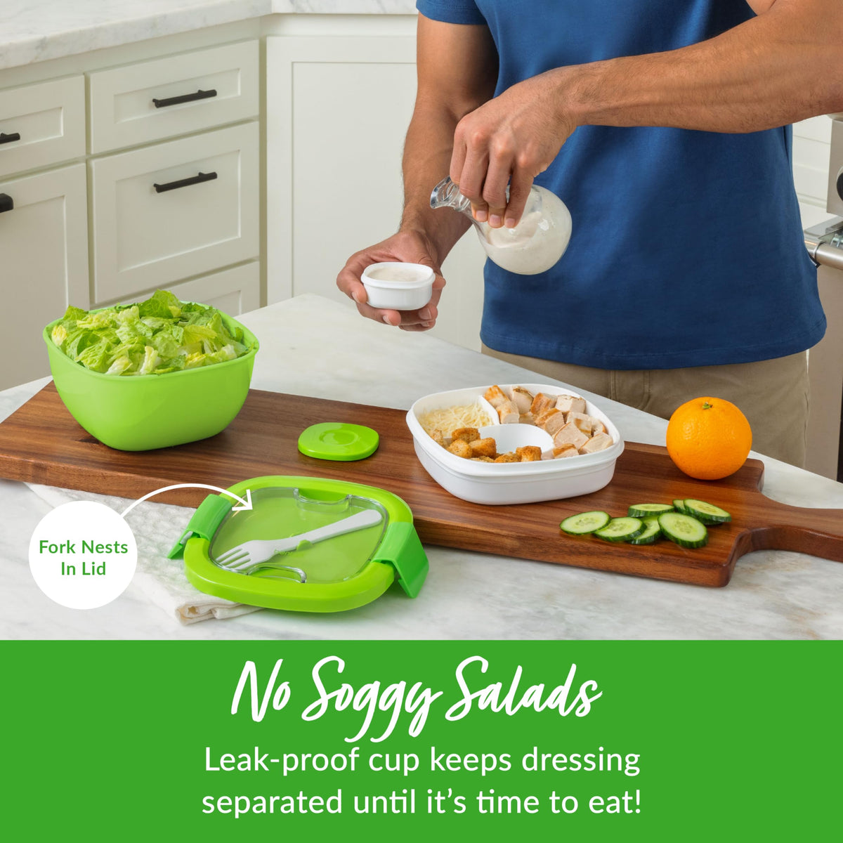Bentgo reusable fork included for quick lunches