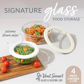 Bentgo Signature borosilicate glass containers are durable and plastic-free.