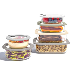 Bentgo Signature small rectangle glass container keeps portions fresh for meal prep
