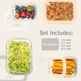 Bentgo Signature steam vent lid enables safe microwaving without splatter.