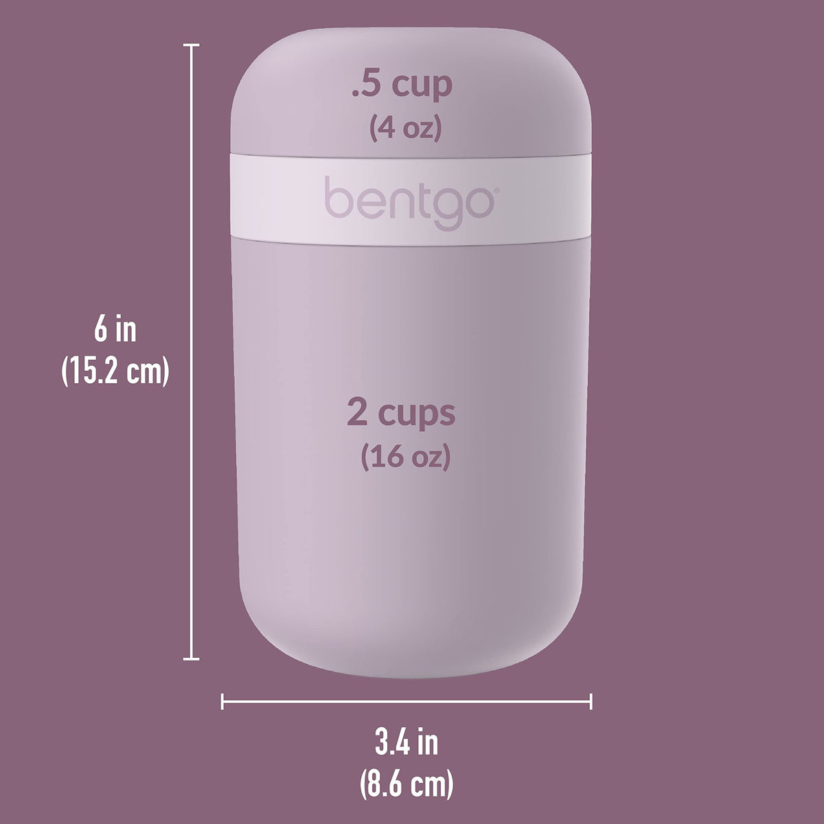  Bentgo Snack Cup is top-rack dishwasher safe for easy cleaning.