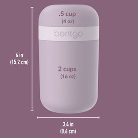  Bentgo Snack Cup is top-rack dishwasher safe for easy cleaning.