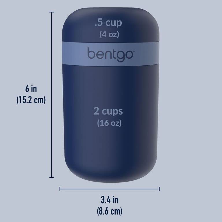 Bentgo Snack Cup is top-rack dishwasher safe for easy cleaning.