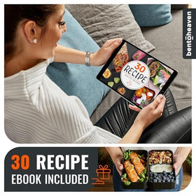 Dishwasher and microwave safe Bento Box for busy daily use