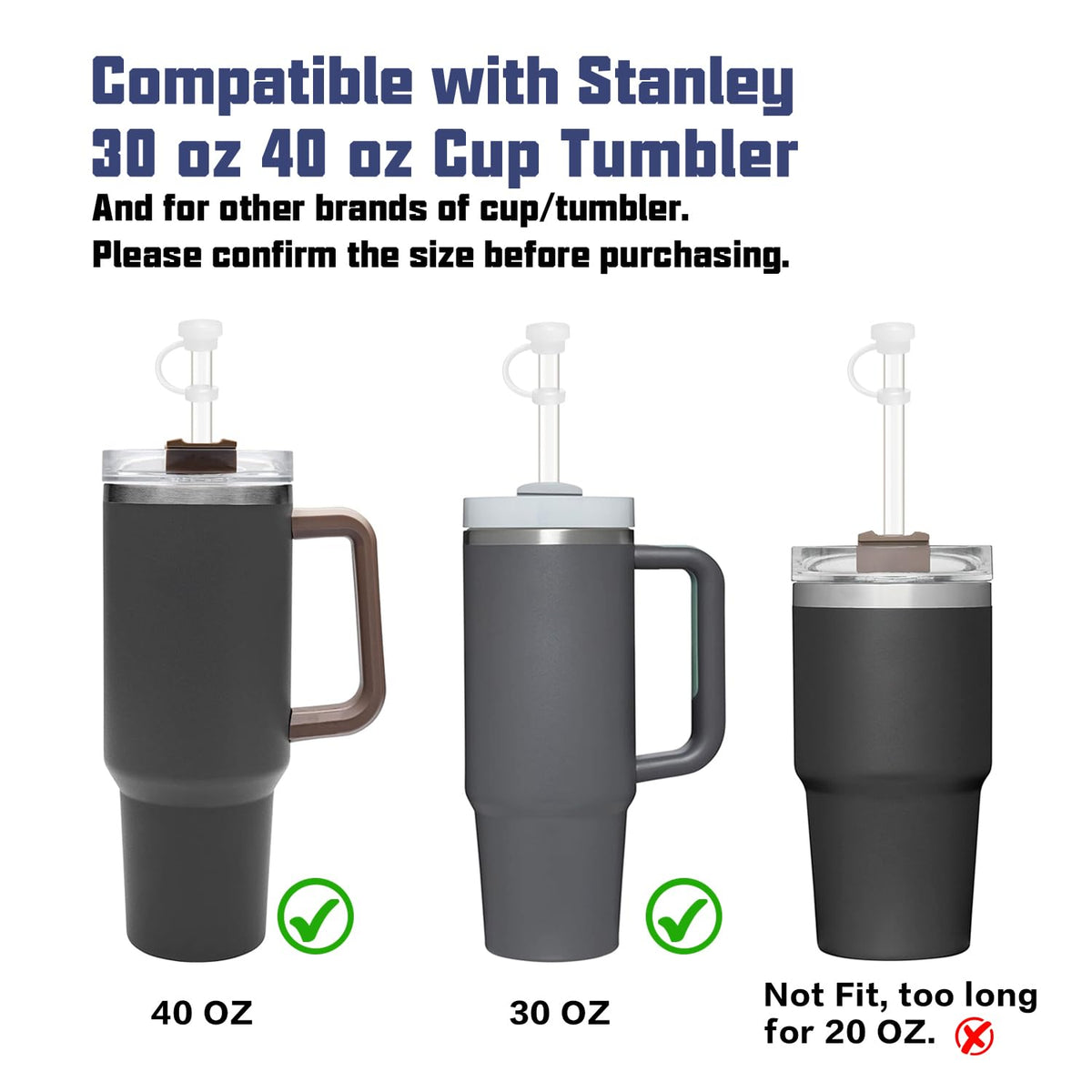Beonsky blue leak-proof plug seals Stanley lid and preserves temperature.