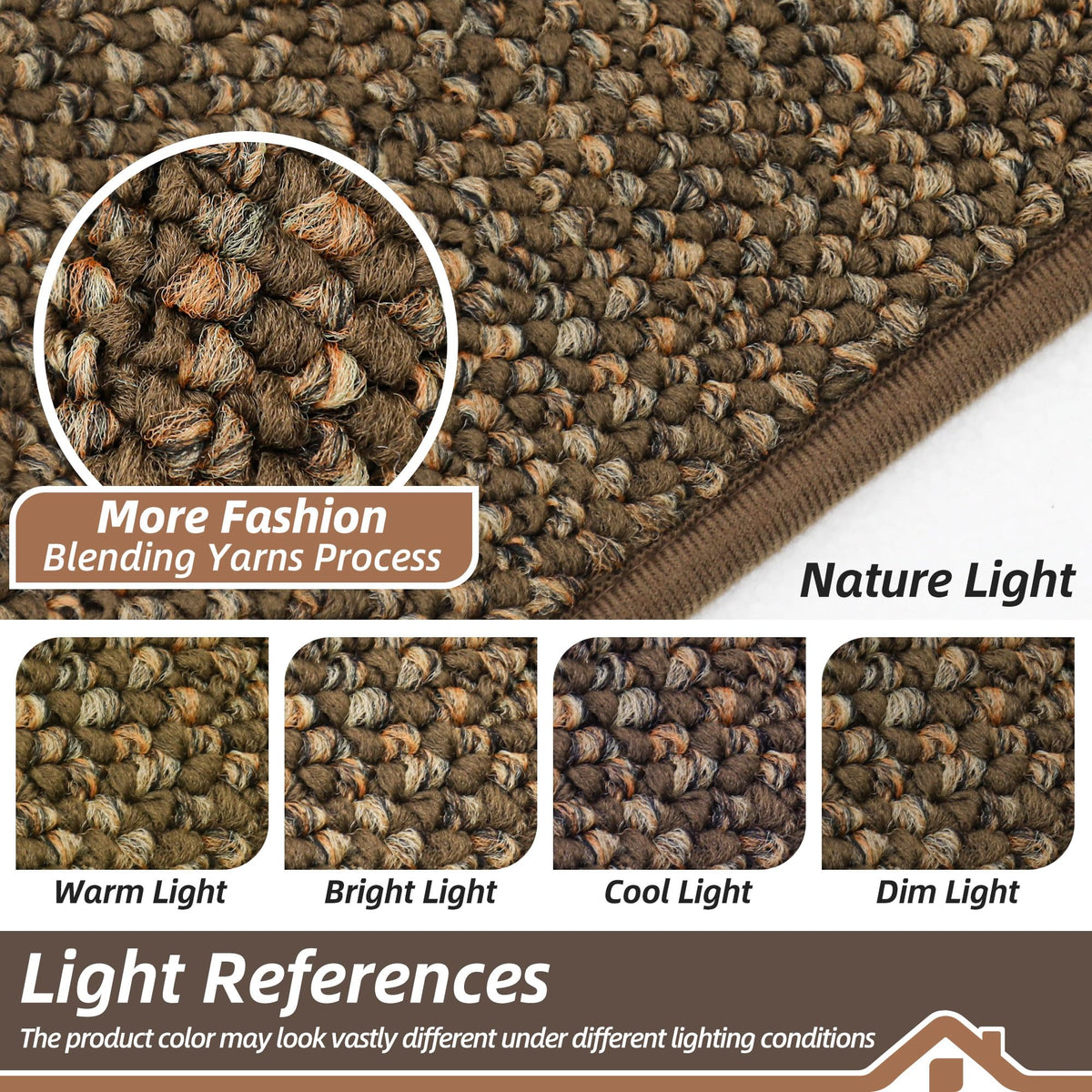 BEQHAUSE durable weave delivers long-lasting color and texture.