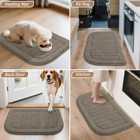 BEQHAUSE versatile mat suitable for kitchen, entry, and laundry spaces.