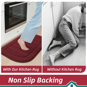 BEQHAUSE edge-locking design resists shedding and maintains shape
