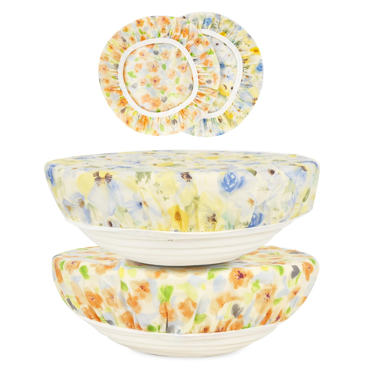 BERBAM bread-proofing bowl cover with elastic rim fits 10-inch bowls for dough fermentation