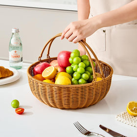 Berdeng fruit basket holding fruits to keep them accessible and organized