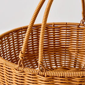Berdeng fruit bowl used for bread and snacks in modern kitchen setup