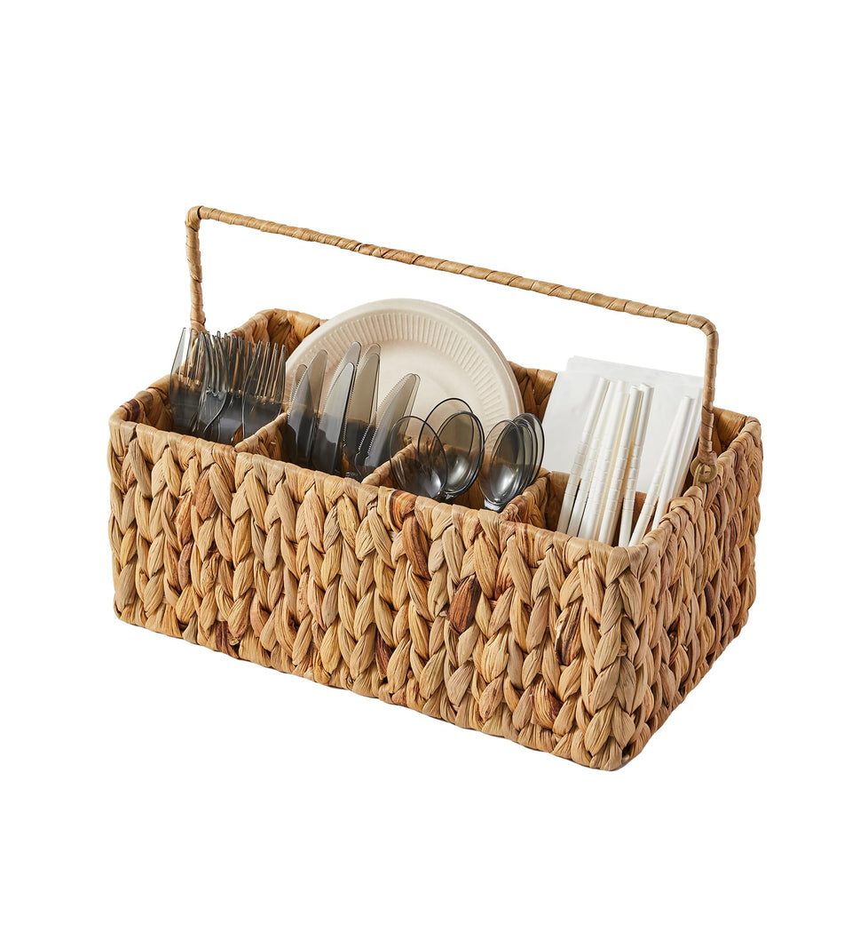 Berdeng Utensil Caddy on tabletop close up showing neat organization