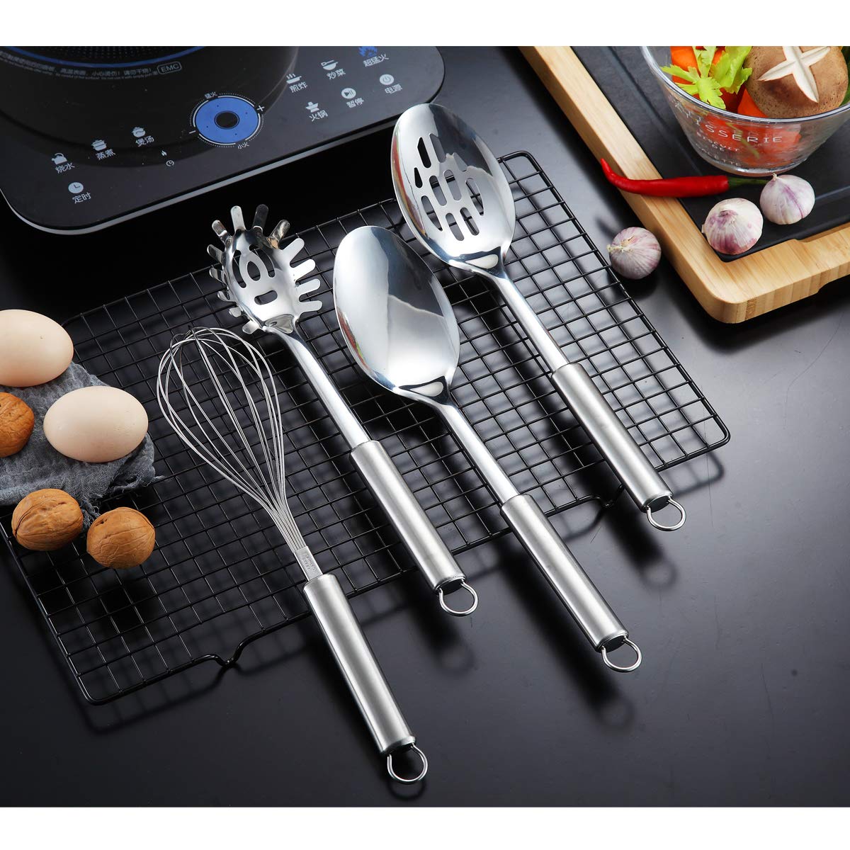 Berglander potato masher with comfortable grip for smooth mashing.