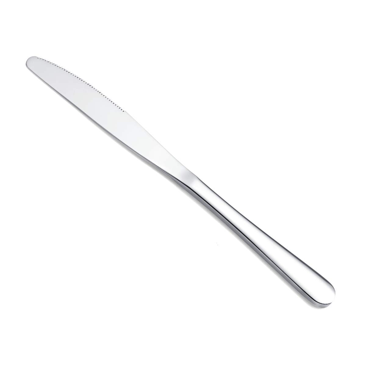 Berglander dinner knives set of 6 with a shiny mirror finish for formal dining