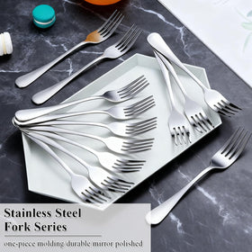 Berglander dishwasher-safe flatware shown ready for easy cleanup after dinner.